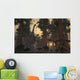 Camarasaurus Dinosaur Feeding While Wall Decal
