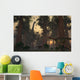 Camarasaurus Dinosaur Feeding While Wall Decal