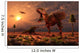 Dinosaur Sculpture Park with Wall Decal Design 2