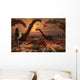 Dinosaur Sculpture Park with Wall Decal Design 1