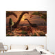 Dinosaur Sculpture Park with Wall Decal Design 1