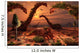 Dinosaur Sculpture Park with Wall Decal Design 1