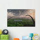 Futuristic Concept Monorail Ride Wall Decal