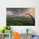 Futuristic Concept Monorail Ride Wall Decal