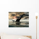 Diplodocus Dinosaurs Bathe Large Wall Decal Design 4