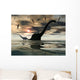 Diplodocus Dinosaurs Bathe Large Wall Decal Design 4
