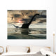 Diplodocus Dinosaurs Bathe Large Wall Decal Design 4