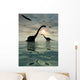 Diplodocus Dinosaurs Bathe Large Wall Decal Design 3
