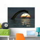 Diplodocus Dinosaurs Bathe Large Wall Decal Design 2
