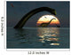 Diplodocus Dinosaurs Bathe Large Wall Decal Design 2