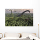 Diplodocus Dinosaurs Sauropod Family Wall Decal