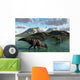 Group Parasaurolophus Dinosaurs Feed Wall Decal