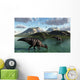 Group Parasaurolophus Dinosaurs Feed Wall Decal