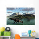Group Parasaurolophus Dinosaurs Feed Wall Decal