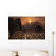 Pair Torosaurus Dinosaurs Fight Wall Decal Design 1