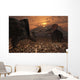 Pair Torosaurus Dinosaurs Fight Wall Decal Design 1