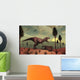 Triceratops Falls Victim to Wall Decal