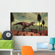 Triceratops Falls Victim to Wall Decal