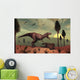Triceratops Falls Victim to Wall Decal