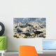 Dinosaurs Gather Life Saving Wall Decal
