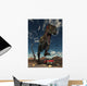 Tyrannosaurus Rex about to Wall Decal