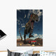 Tyrannosaurus Rex about to Wall Decal