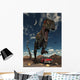 Tyrannosaurus Rex about to Wall Decal