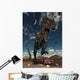 Tyrannosaurus Rex about to Wall Decal