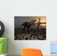 Reptoids Tame Dinosaurs Using Wall Decal