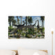 Herd Diplodocus Dinosaurs Feeding Wall Decal