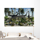 Herd Diplodocus Dinosaurs Feeding Wall Decal