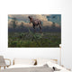 Two Lesothosaurus Dinosaurs Run Wall Decal
