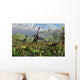 Velociraptor Dinosaurs Attack Camarasaurus Wall Decal