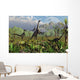 Velociraptor Dinosaurs Attack Camarasaurus Wall Decal