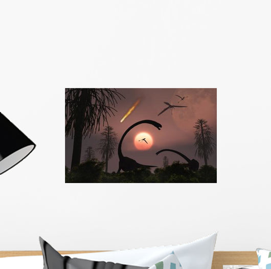 Artist's Concept Extinction Prehistoric Wall Decal