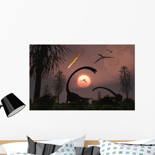 Artist's Concept Extinction Prehistoric Wall Decal