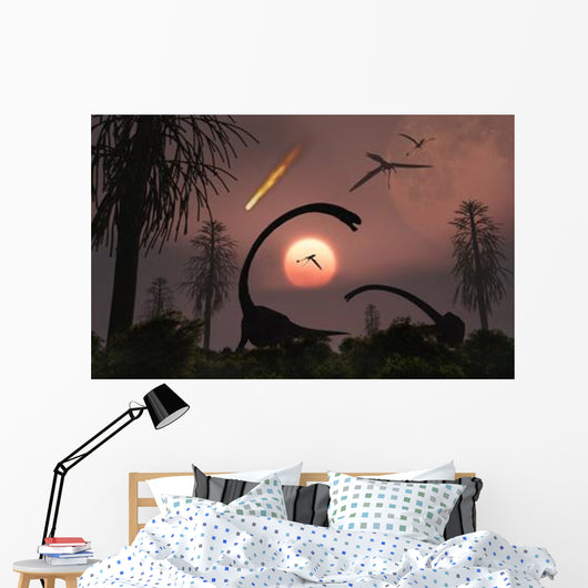 Artist's Concept Extinction Prehistoric Wall Decal