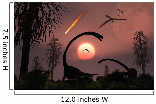 Artist's Concept Extinction Prehistoric Wall Decal