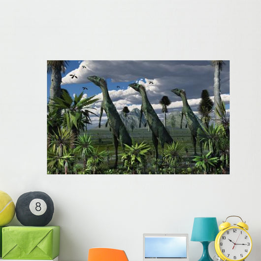 Group Lesothosaurus Dinosaurs Lookout Wall Decal