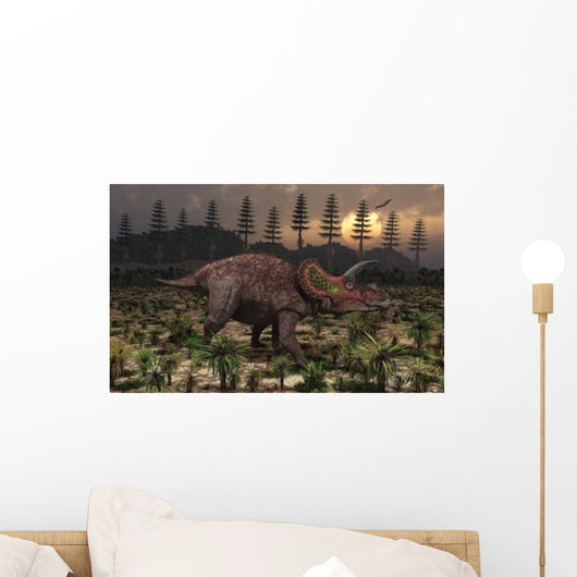 Artist's Concept Triceratops Wall Decal