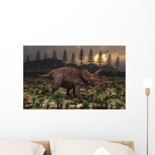 Artist's Concept Triceratops Wall Decal