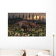 Artist's Concept Triceratops Wall Decal