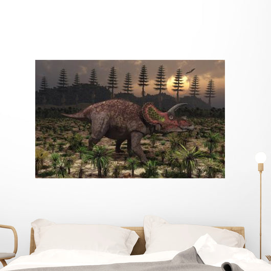 Artist's Concept Triceratops Wall Decal