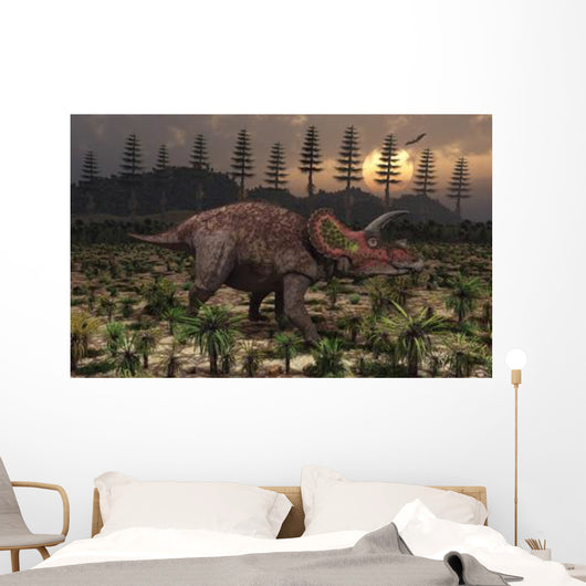 Artist's Concept Triceratops Wall Decal