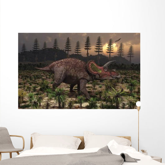 Artist's Concept Triceratops Wall Decal