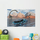 Ufo Catches Attention Curious Wall Decal