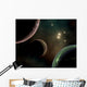 Alien Worlds Orbit Different Wall Decal