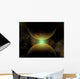 Illustration Double Sunrise Twin Wall Decal