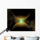 Illustration Double Sunrise Twin Wall Decal