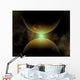 Illustration Double Sunrise Twin Wall Decal